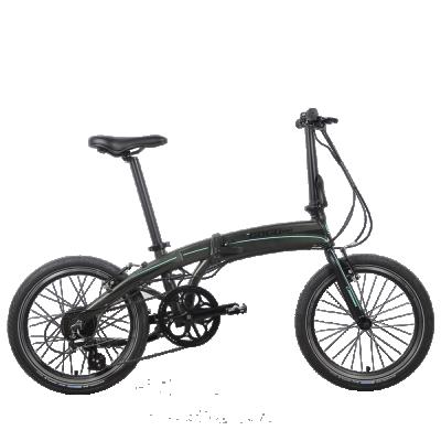 China Aluminum Alloy Lightweight 20 Inch Aluminum Alloy 8 Speed Electric Folding Bike for sale