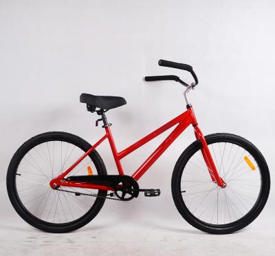 China 6061 Aluminum Alloy Steel Frame 26 Inch Single Speed Cruiser Bicycle For Beach Bike for sale