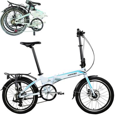 China Cheapest Best Price Aluminum Alloy 7 Speed Steel 20 Inch Folding Bike for sale