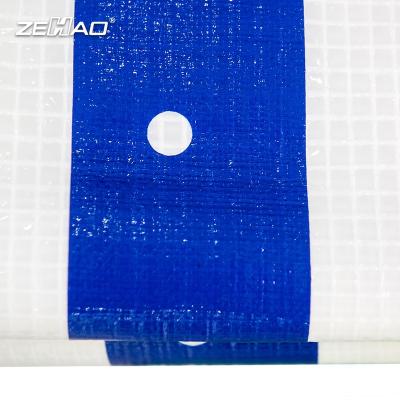China Stain Resistant Transparent Gauze Tarpaulin 100% Poly Tarpaulins For Greenhouse for sale