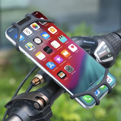 China 2021 Hot Selling PORTABLE Wholesale Amazon Motorcycle Bike Adjustable Mobile Phone Holder For Mobile Phone GPS for sale