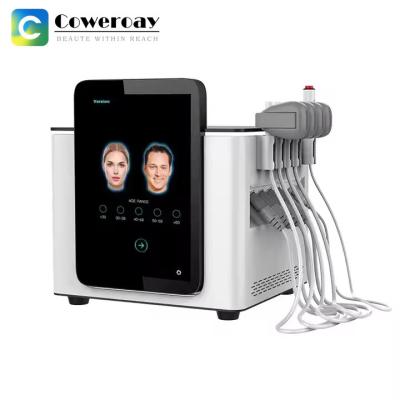 China EMS Estimulador Muscular Esforço da Pele Facial HILFES PCRF PE-Face Lift Machine à venda