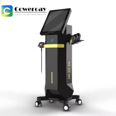 China Emrf Ems Pads Face Neck Frente Lifting Máquina de aperto de pele à venda