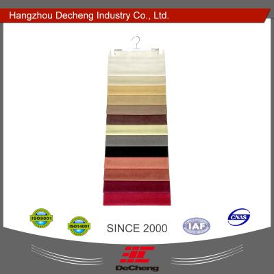 China DISPLAY flag waterfall hanger for fabric samples cardboard hanger for sale