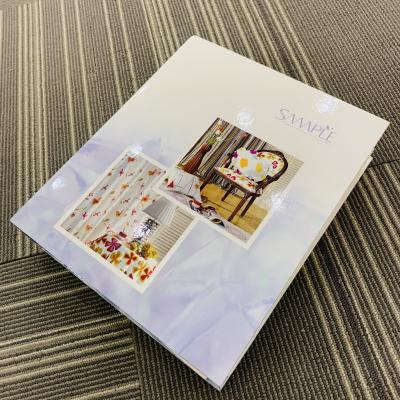 China Fabric Color Card Sample Book DC-03-07 for sale