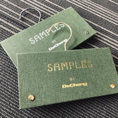 China Fabric Sample Hanger Customized Size for sale