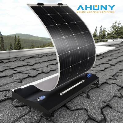 China High Efficiency Waterproof Mono Flexible Solar Modules 135W 200W 300 Watts Monocrystalline Panels for House Roof RV Car Boat for sale