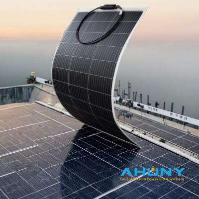 China High Efficiency Marine 18V 24V 200 Watts 275W Flexible Monocrystalline Solar Panel for Home Car Yacht System Kit for sale