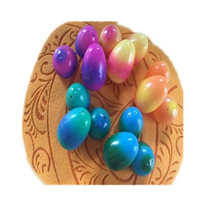 China Hot Selling PP Plastic Party Gift Big Easter Eggs Plastic Easter Eggs For Sale for sale