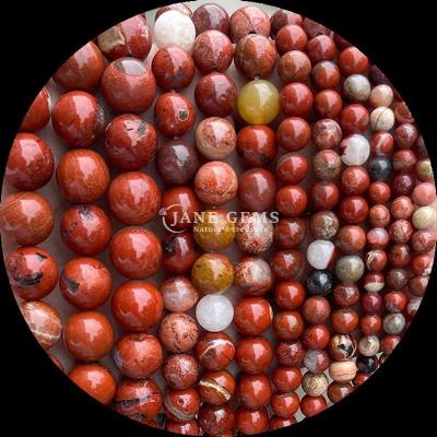 China Ronde vorm edelsteen kralen verschillende kleuren Indiase agaat unakite kristal helende steen losse kralen strengen voor uw juwelen maken behoeften Te koop