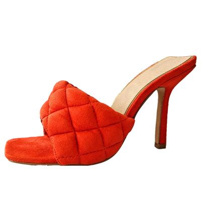 China Party Shoes Red Toe High Heels Sandals For Women for sale