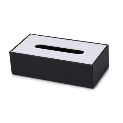 China Customized 250*130*70mm rectangular facial tissue box for Marriot hotel for sale