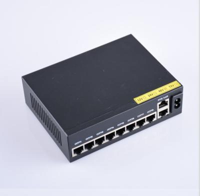 China Factory Sales POE Black Shell Home 96W Power 10 Speed 100Mbps Port Switch With 8 Poe Port Switch for sale