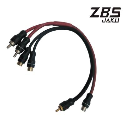 China ZBSJAKU RC-44 high quality Y RCA cable for sale