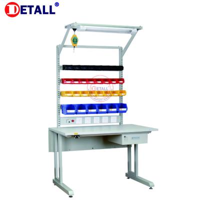China Detall Manufacturer Commercial Dental Lab Test Bench ESD Furniture Mobile Workstation Office for sale