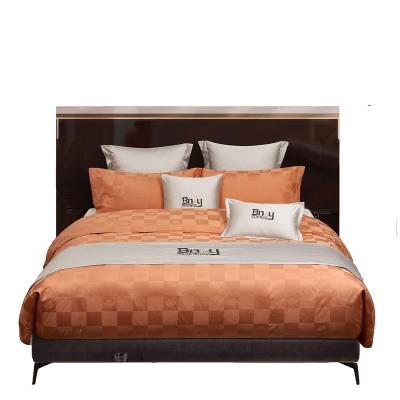 China Nondisposable Eygptian Cotton Sheets Bedding Set 100 Cotton And Printed Bedding Set for sale