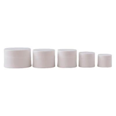China 30 ml 50 ml 100 ml Ambar Preto Pp Vidro de Creme Cosmético de Plástico Com Cobertura Branca Preta à venda