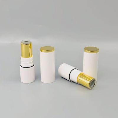 China Lipstick Tube With Rubber Seal Screw Closure Plastic Lip Balm Tube for Cosmetic Container Packaging for sale