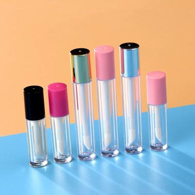 China 3.5g 5g Lábios vazios Tubinhas de batom Tubinhas plásticas de bálsamo labial para embalagens cosméticas à venda