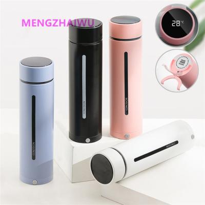 China France PORTABLE import daily use products insulated water bottle temperature display stainless steel thermos cup for sale