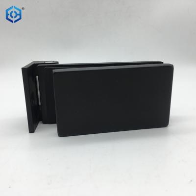 China Easy Installation Silver Small Size Aluminum Door Hinges For Glass Doors Showroom Glass Walls Glass Door Clip for sale