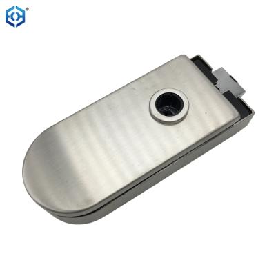 China SSS Stainless Steel Round Sliding Glass Door Lock Without Lock 157*65*20mm for sale