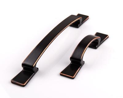 China Modern Brass Clothes Cupboard Wardrobe Hardware Double Sided Sideboard Knobs Drawer Pull Handles For Furniture And Drawer for sale
