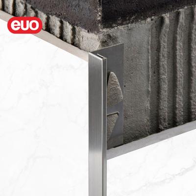 China Modern Floor Transition Strip EUO Support Customization Stainless Steel Corner Trim Tile Corner Profile for sale