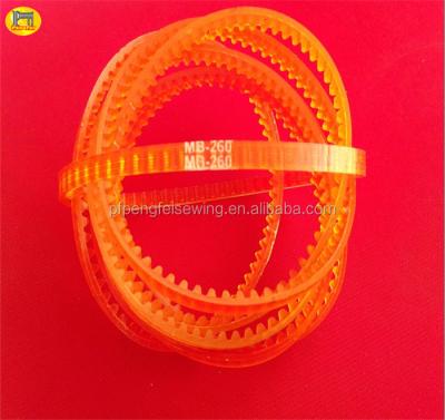 China Household Household Sewing Machine Single Belt Teeth Motor Belt MB-260 for sale