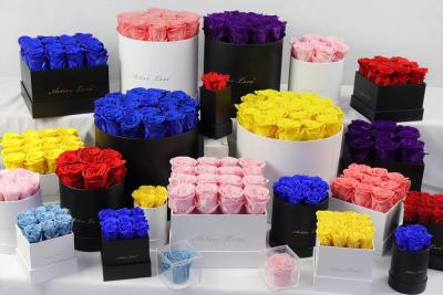 China Preserved Flowers Christmas gift China long life rose guns flower box gift rose gift for sale