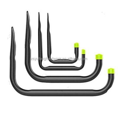 China Retail Industry warehouse tool storage hook balcony garden iron art outdoor hook garden Garage hook for sale