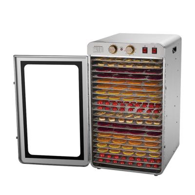 China food & Beverage Stores 20 Trays Commercial Dehydrator Electronic Food Drier Dehydrator With Adjustable Thermostat for sale