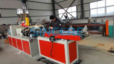Cina Linea di estrusione di tubi a conduzione corrugata a parete singola ad alta velocità in PP-PE in vendita