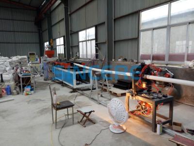 Cina PP PE PA PVC Plastica Elettrico ondulato tubo di condotto della macchina estrusione della macchina per estrusione in vendita