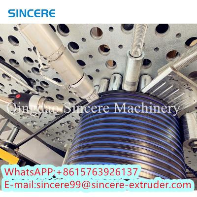 China PE PP HDPE Spiral Winding Pipe Making Machine for sale