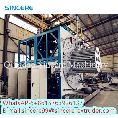 China HDPE PP PPH Spiral Pipe Production Line Extrusion Line for sale