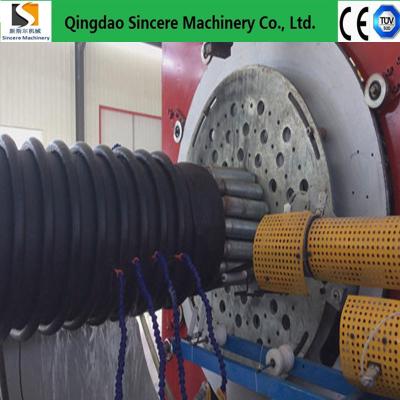 China 200-4000mm Diameter Spiral Pipe Extrusion Line with 110kw-355kw Main Motor Power and 200-1000kg/h Output for sale