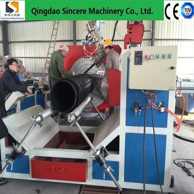 China 30 Years Manufacture Experience HDPE Spiral Pipe Extrusion Line with PLC Control and Control System for sale