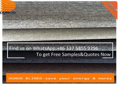 China Texture roller blinds fabric blackout roller blinds ,both sides same color coating window blinds from china manufacturer for sale