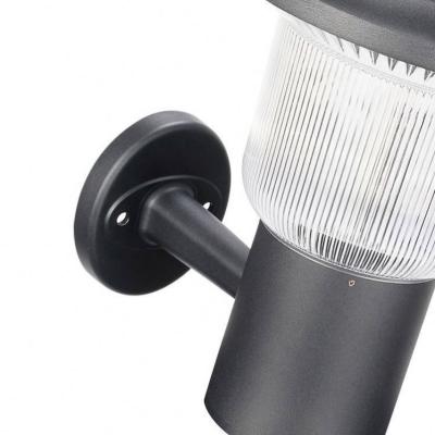 Chine lumière en aluminium de lampe de mur du capteur 3000K solaire à commande optique pour le jardin extérieur à vendre