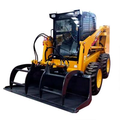 China High Quality And Cheapest Land Material Handling Price 1.2 Ton Diesel Mini Skid Steer Loader Best Price for sale