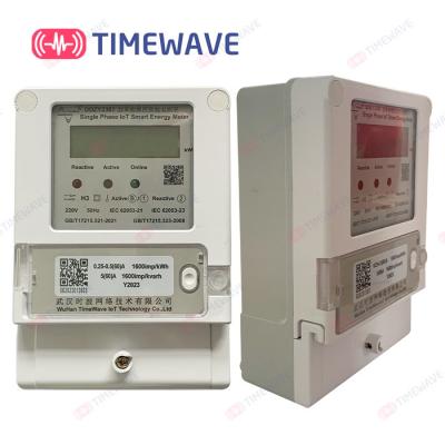 China O medidor avançado IoT da energia da fase monofásica baseou soluções de medida pagadas antecipadamente à venda