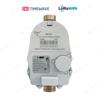 Cina 15/20/25mm LoRaWAN Smart Water Meter per l'installazione di DIN Rail in vendita