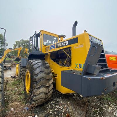 China Used Original Chinese Used Wheel Loader KOMATSU WA470 High Power With Air Conditioning Loader In Good Condition 4m ³ for sale