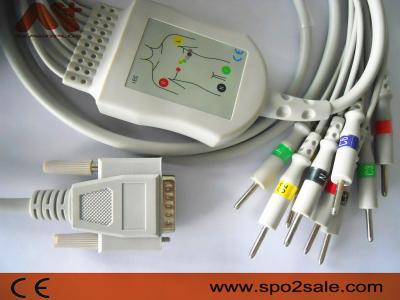 China Nihon kompatibles Kohden Direkt-schließen EKG Kabel - BA-903D an zu verkaufen