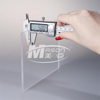 Chine plexiglass acrylique résistant PMMA en plastique d'éraflure de 1/4inch 4x6FT à vendre