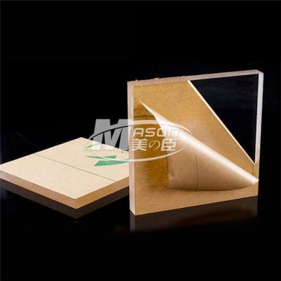 Chine feuille en plastique transparente 300mm de mars de l'éraflure 4x8 en verre résistant optique de perspex à vendre