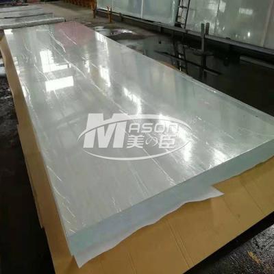 China 100% Virgin Lucite Thick 12700x2450mm Aquarium Acrylic Sheet Transparent Cast for sale