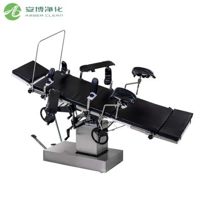 China Multifunctionele hydraulische chirurgische bedieningstafel met afstandsbediening Te koop