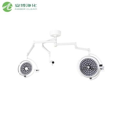 China Manually Dimmable 160000 lux Shadowless Ceiling Surgical Light for sale